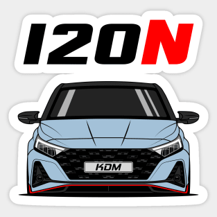 I20 N Front KDM Performance Sticker